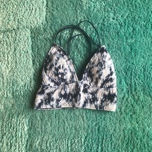 Tie dye bralette